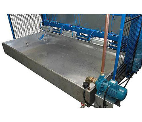 Water catch tray heater