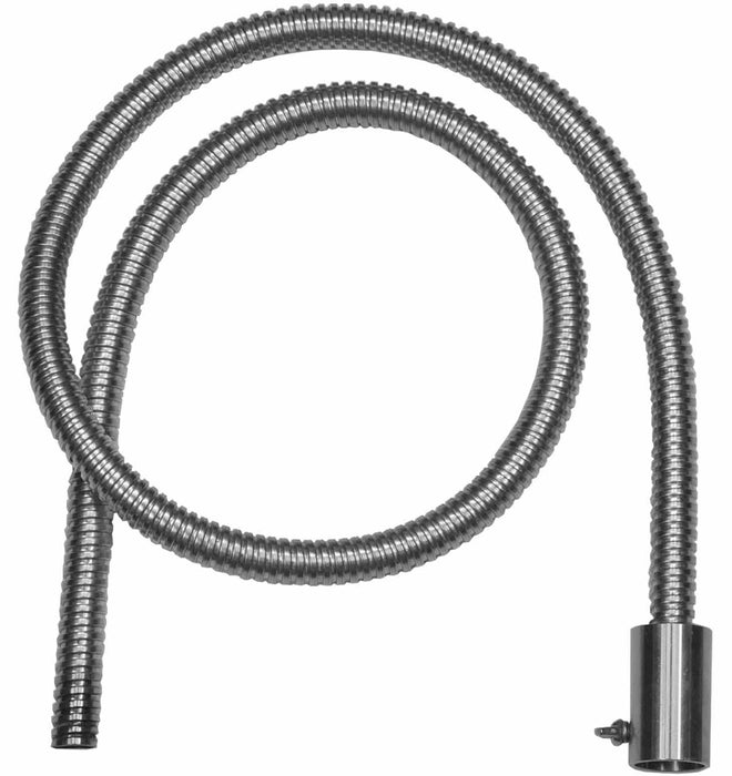 Flexible metal hot air conduit 