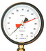 Pressure gauge for gas cylinders